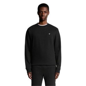Lyle & Scott Mens Embroidered Logo Cotton Sweatshirt / Lacquer